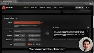 ScholarAPI Quick Start