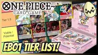 One Piece Card Game: EB01 Tier List!