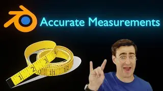 Blender Accurate Measurements