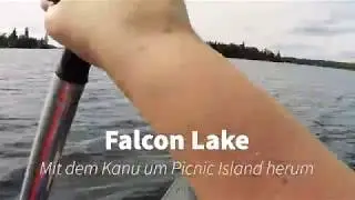 Kanutour auf dem Falcon Lake