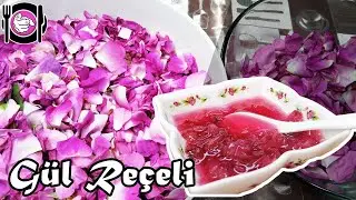Mevsiminde Kırmızı Gül Reçeli Tarifi | Tam Kıvamında Gül Reçeli - (Gül Reçeli Nasıl Yapılır)