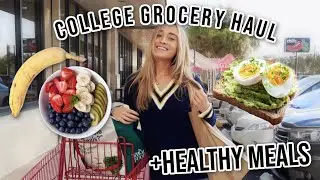 college grocery haul *how i spend $60 a week*