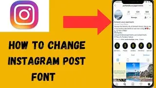 How to Change font on Instagram Post | Stylish Instagram font