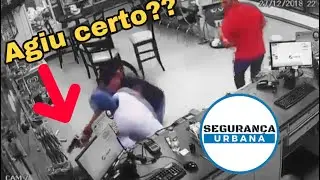 Policiais Reagem a Assalto a Loja de Conveniência
