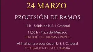 Anuncio Domingo de Ramos 2024
