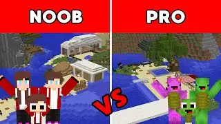 NOOB vs PRO JJ Family & Mikey Family - Place to relax