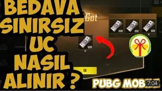 PUBG MOBİLE BEDAVA SINIRSIZ UC NASIL ALINIR?GERÇEK(kanıtlı)