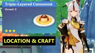 Triple Layered Consomme (recipe craft & location) in Genshin Impact