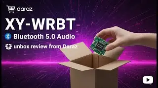 XY-WRBT Bluetooth 5.0 Bluetooth Audio unbox review from Daraz