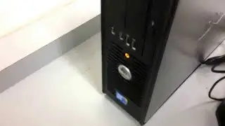 Dell OptiPlex 780 orange power light, blinking 1 and 2