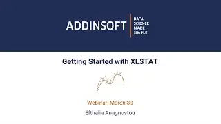 Getting started with XLSTAT - Webinar Preview
