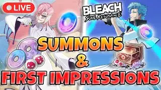 *LIVE* SZAYELAPORRO SUMMONS + GRIMMJOW + PLAYTESTING - Bleach Soul Resonance