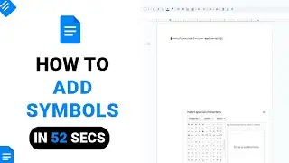 How to Add Symbols on Google Docs [NEW]