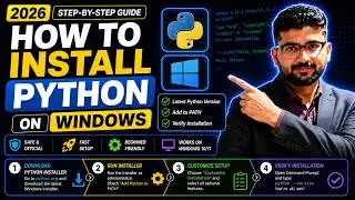 How to Install Python on Windows (2026) – Step-by-Step Guide