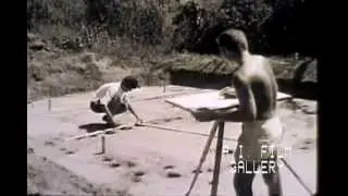 Aztalan Indians, archeological dig, circa 1960