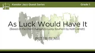 As Luck Would Have It - Peter Blair