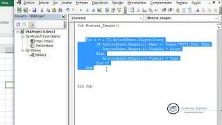 MACRO EXCEL - Macro Excel para Mostrar y Ocultar Imagen Automáticamente- En 4 pasos-Macro - VBA