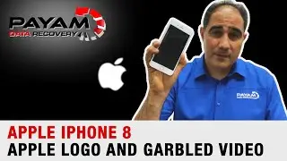 Apple iPhone 8 – Not turning on, apple logo and garbled video full