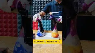 हाथी टूथपेस्ट अभिक्रिया 🐘🧑‍🔬 | Elephant Toothpaste Reaction 🐘😀 | Simple Chemistry experiment | LWA