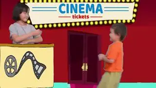приключение в кинотеатре видео как принцессы ходят смотреть фильм  adventure     go to watch a movie