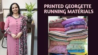 PRINTED GEORGETTE RUNNING  MATERIALS|wh.app 81293 27473