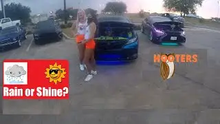 Hooters San Marcos TX Car Meet Sep. 2020 *Hooters Girls And Sports Cars*