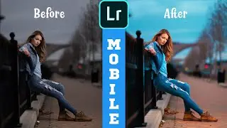 Editing Tutorial Night Portrait  Lightroom Mobile