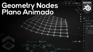 Animar Parametros(Control de Geometria) en Geometry Nodes en Blender 3.3 - Tutorial Blender