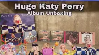 🍋 Huge Katy Perry Album Unboxing - Smile, OOTB, MTV & Many more 🍋