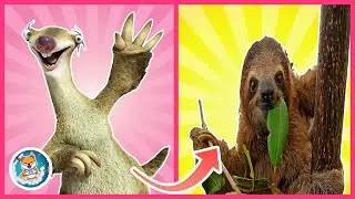 Ice Age All Characters IN REAL LIFE - LEYA PRO
