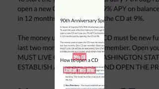 9% Promotional CD Rate | Top CD Rates #investing #money #savingmoney #investing