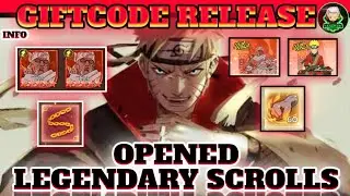 GIFTCODE RELEASE AND OPENED LEGENDARY SCROLLS - NINJA DUEL | NINJA LEGEND IDLE