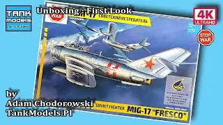 Unboxing 199 - MIG-17 Fresco - Zvezda 7318