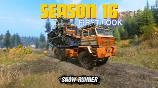 SnowRunner Season 16 Update - New Trucks, Trailers and Maps