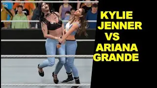 WWE 2K17 Kylie Jenner vs Ariana Grande - Blue Jeans Match