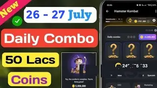 Hamster Kombat daily combo today 26-27 july.Hamster Kombat daily combo today.26-27 july daily combo.
