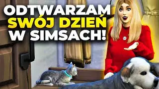 I'M RECREATING MY DAY IN THE SIMS! 🏃💚