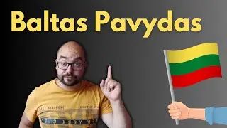 Lithuanian Language Phrases - Baltas Pavydas
