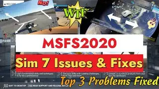 Msfs2020 *Sim 7 Update* Top 3 Issues & Fixes! Mouse not working? Want to remove those gauges?