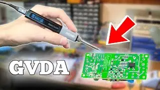 Вот почему это ЛУЧШИЙ паяльник от GVDA ! Обзор и тест GD-300
