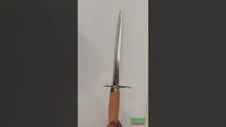 Что можно сделать из ржавого куска рессоры #кинжал #сделайсам #diy
