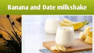BANANA DATE SHAKE | SIMPLE, SWEET, AND GOOD FOR YOU #ramadan2024