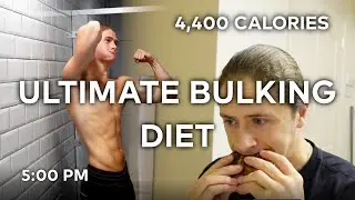 THE ULTIMATE STUDENT BULKING DIET | Back Workout & Full Day of Eating