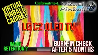 Burn-in Test - LG C2 OLED in VPIN after 5 months of playing...