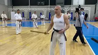 Shihan Ivo Kamenov giving valuable advice