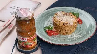 Ризотто с куриной грудкой и чечевицей