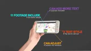 Mobile Display For App Promo - After Effects Project Files After Effects Template