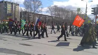 Парад 9 мая г.Ачинск