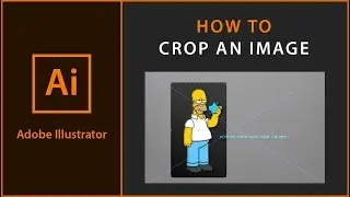 [Illustrationly] How to Crop an image in illustrator 2021 | Cut a photo | Cropping kaise karen in AI
