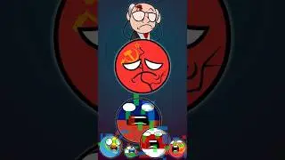 Распад СССР #countryballs #ссср #россия